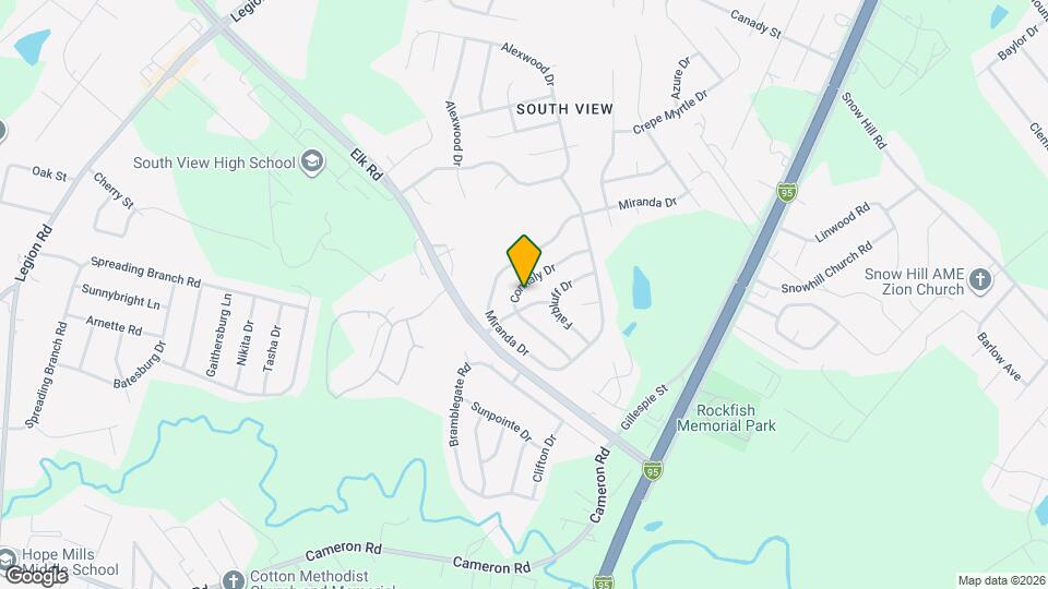 725 Connaly Dr Map and Location Details