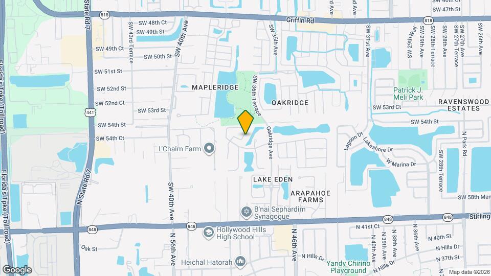 5532 Estate Oak Cir Map and Location Details
