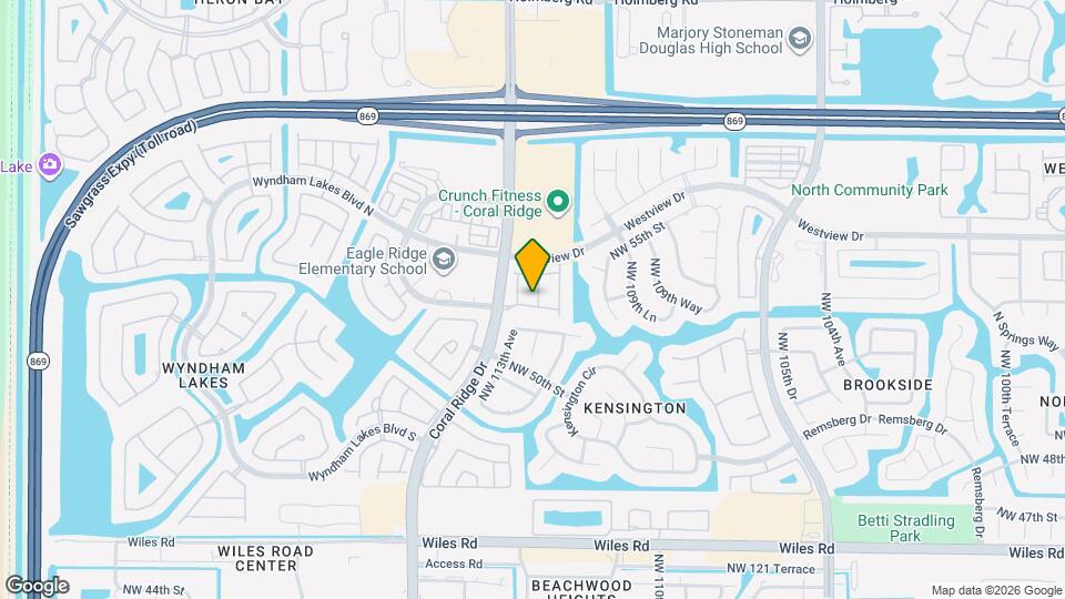 5240 NW 112th Way Map and Location Details