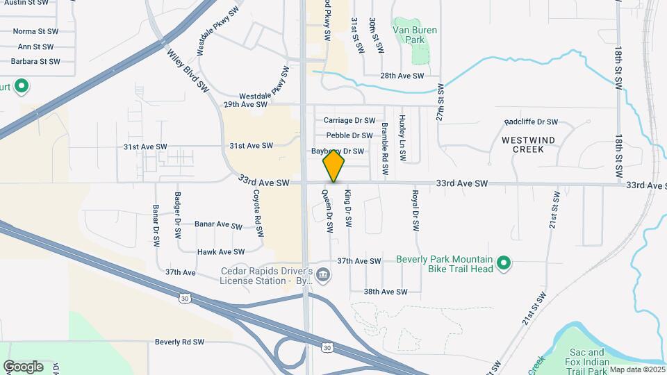 3137 33rd Ave SW Map and Location Details
