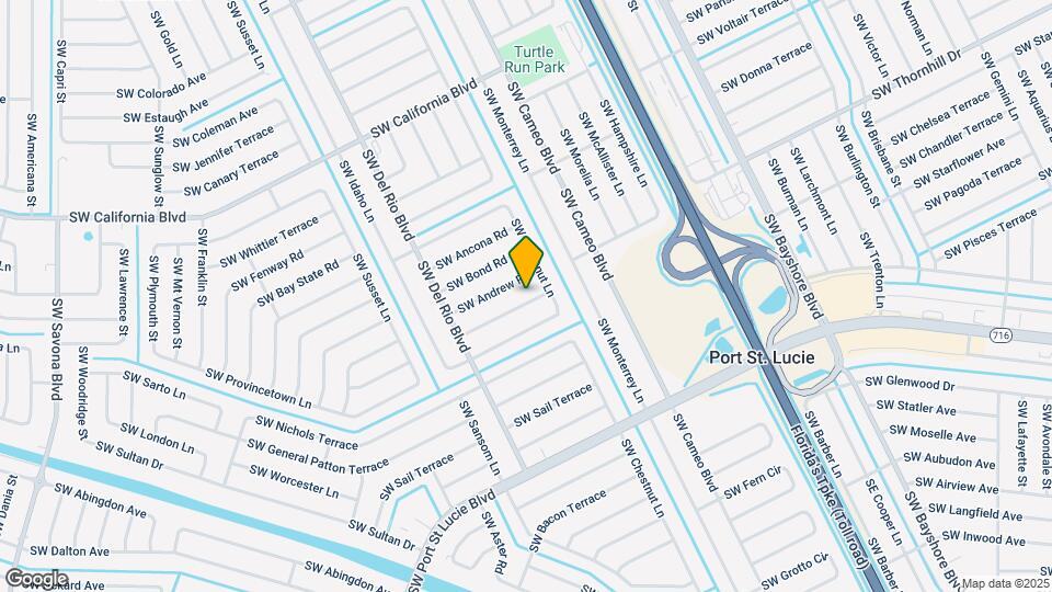 619 SW Post Terrace Map and Location Details