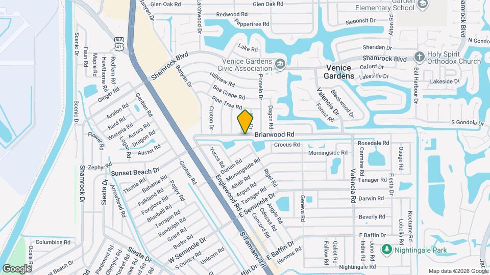 362 Briarwood Rd Map and Location Details