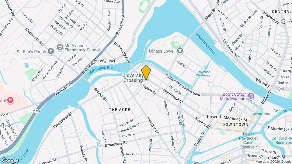 794 Merrimack St, Unit 794-1 MERRIMACK ST Map and Location Details