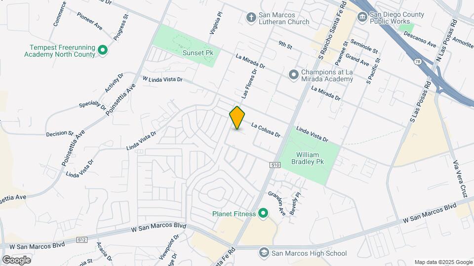 3819 La Campana Ct Map and Location Details