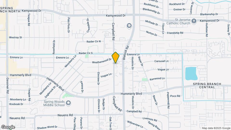 2308 Campbell Rd Mapa y Detalles de la Ubicación