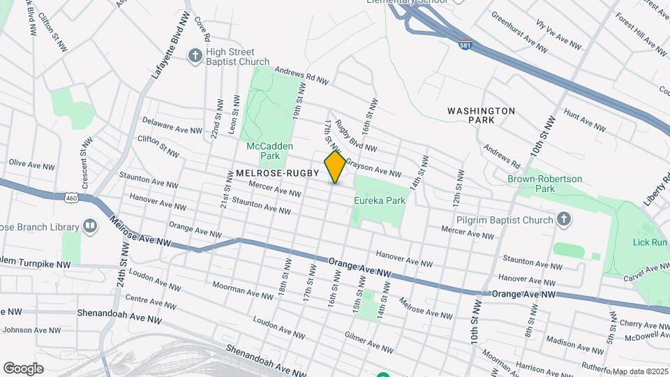 1632 Carroll Ave NW Map and Location Details