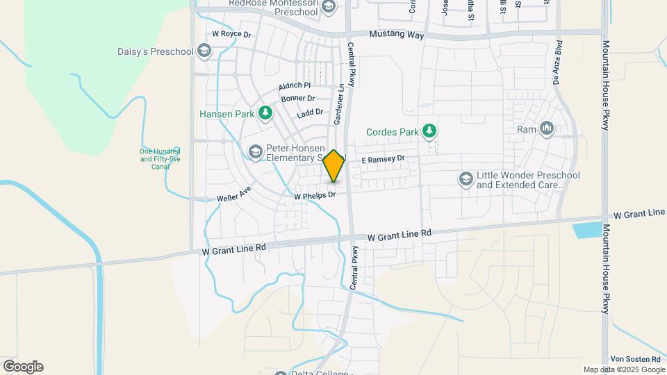 1427 S Hopper Ln Map and Location Details