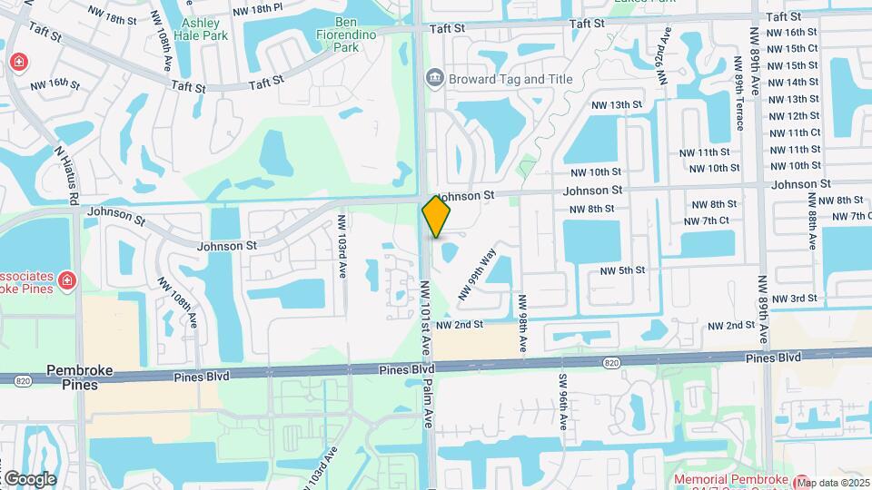 551 NW 100th Pl Map and Location Details