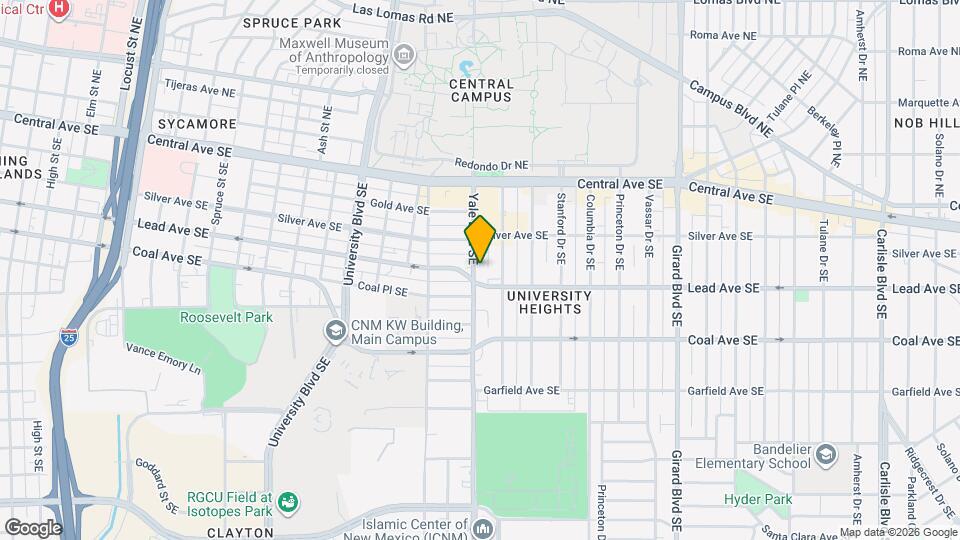 218 Yale Blvd SE Mapa y Detalles de la Ubicación