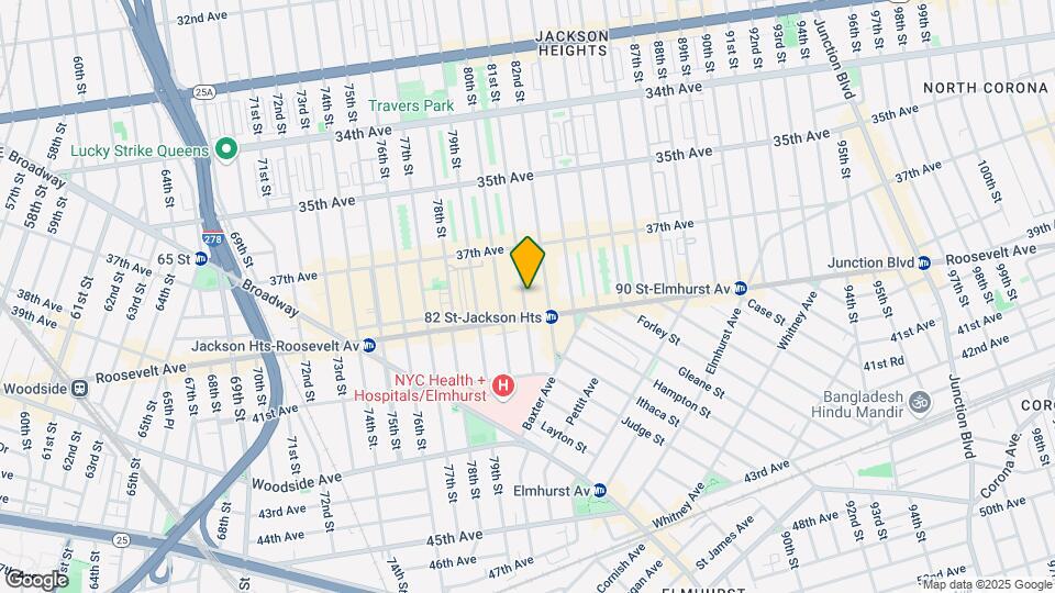 37-49 81st St Map and Location Details