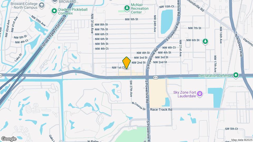 2731 NW 1st St Map and Location Details