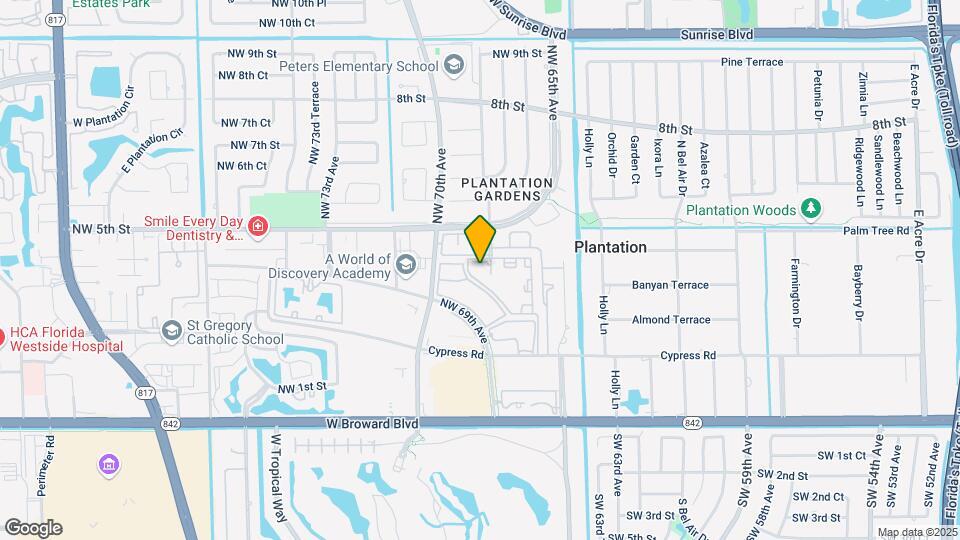 403 NW 68th Ave, Unit 502 Map and Location Details