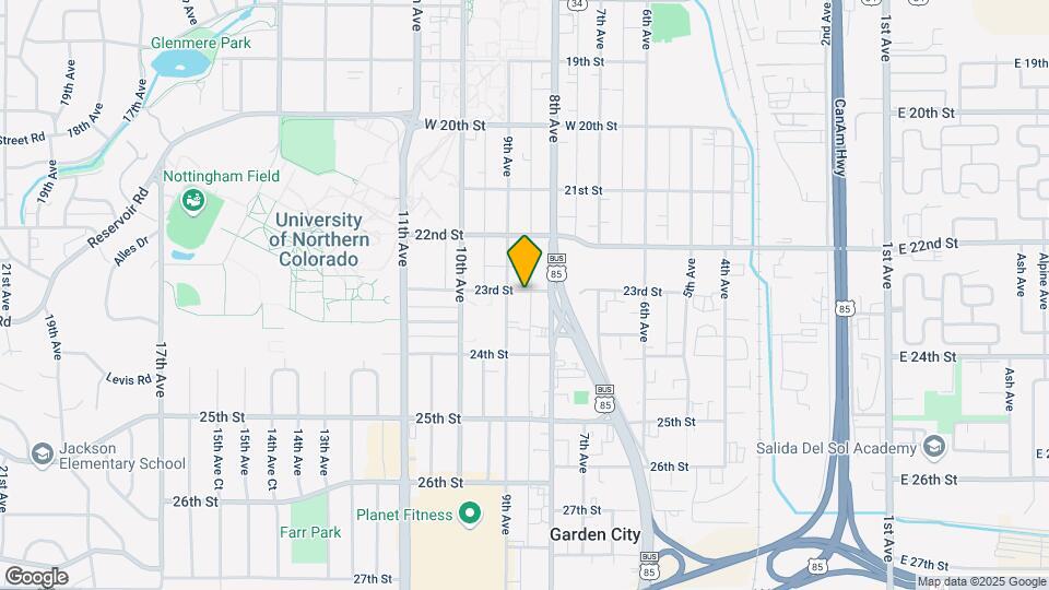 822 23rd St Map and Location Details
