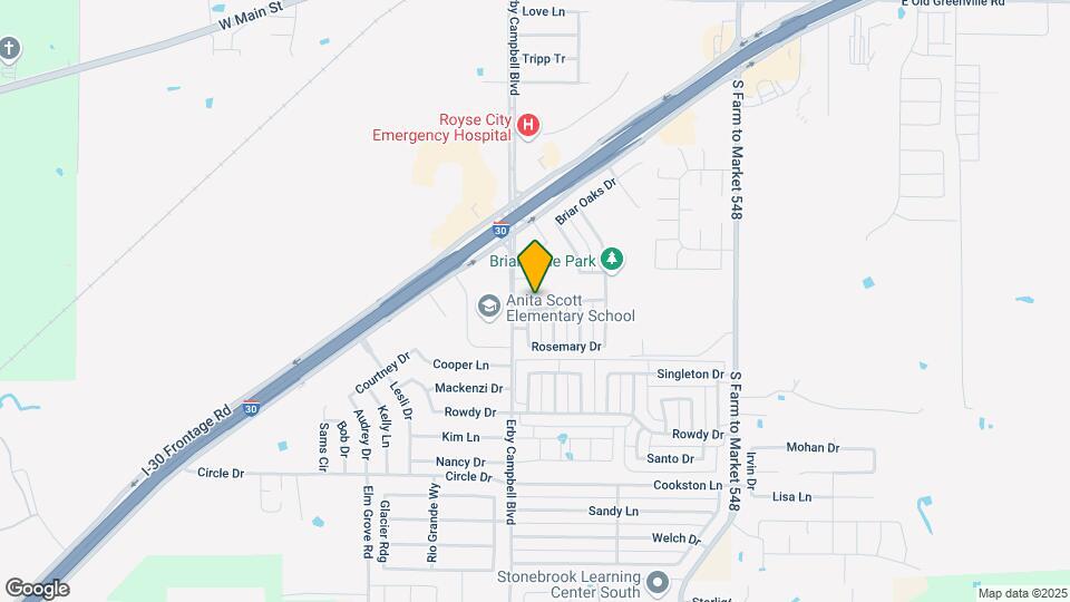 616 Timberhaven Terrace Map and Location Details