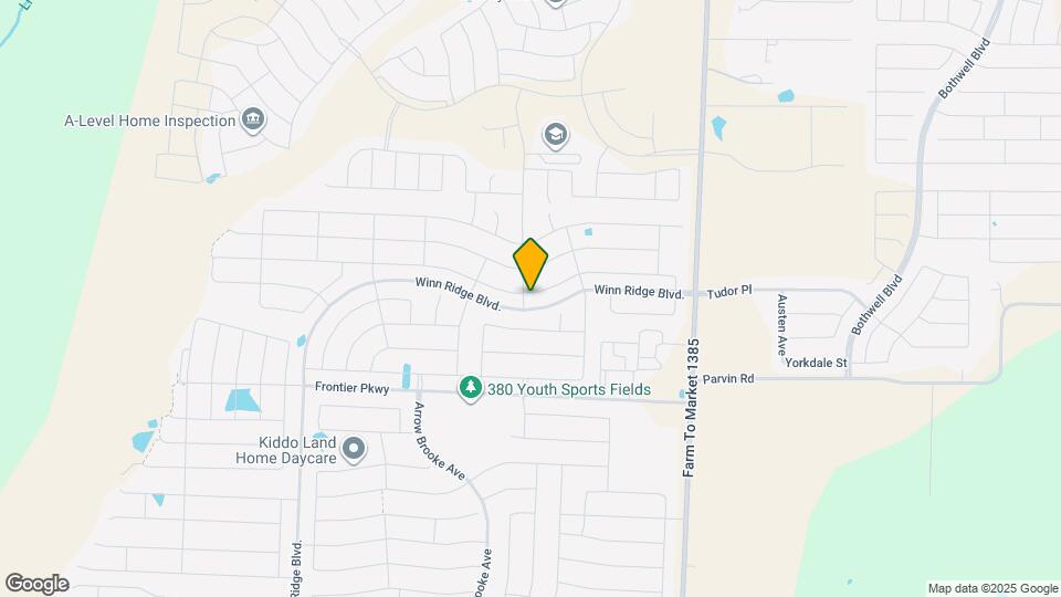 1600 Waggoner Dr Map and Location Details