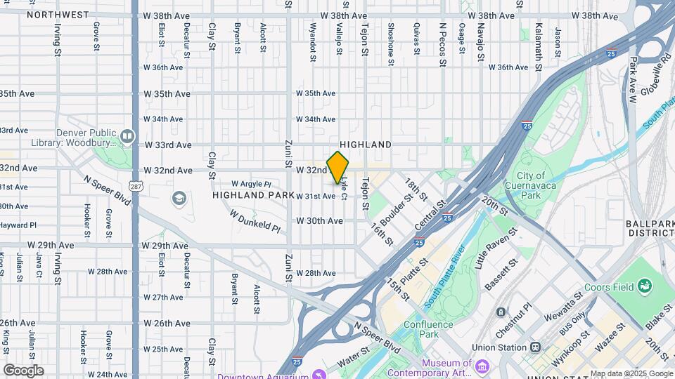 3102-3112 Vallejo St Mapa y Detalles de la Ubicación