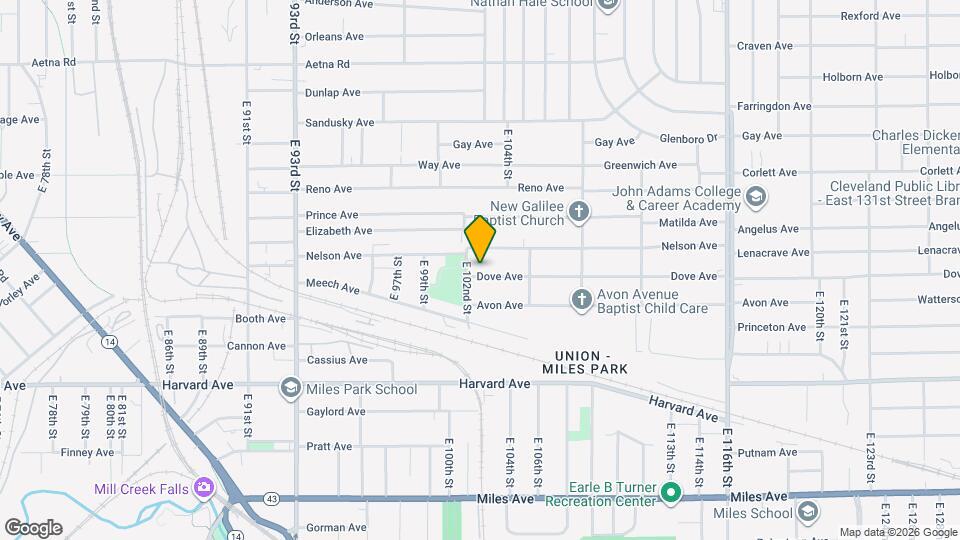 10213 Dove Ave Map and Location Details