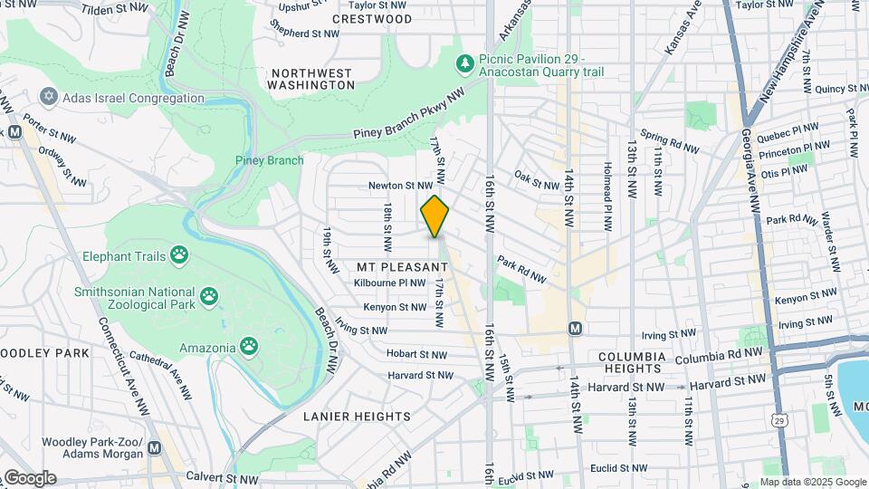 3210 17th St NW Map and Location Details