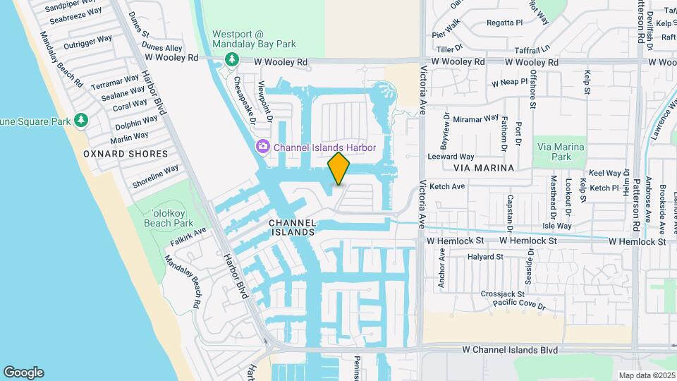 1731 Pearl Way Map and Location Details