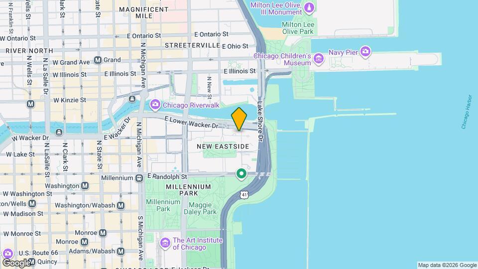 470 E Waterside Dr Map and Location Details