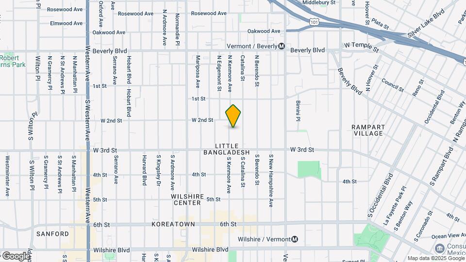 228 S Kenmore Ave Mapa y Detalles de la Ubicación