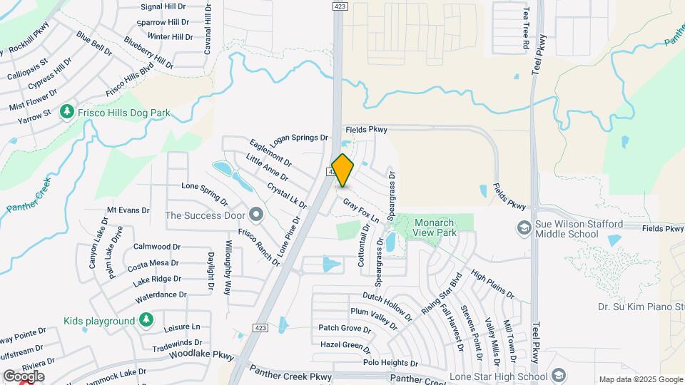 1206 Gray Fox Ln Map and Location Details