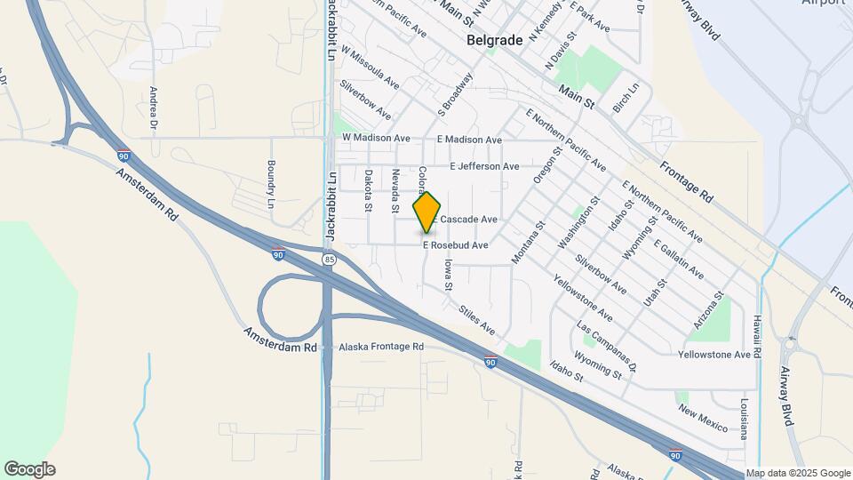 91 E Rosebud Ave, Unit A Map and Location Details