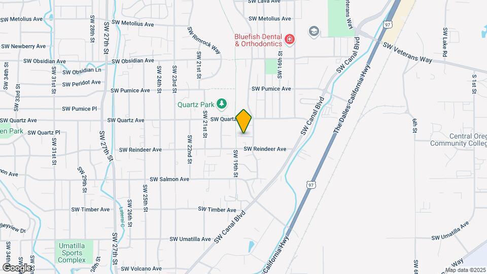2061 SW Canyon Dr Map and Location Details