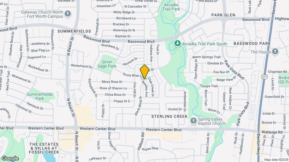 7000 Bentley Ave Map and Location Details