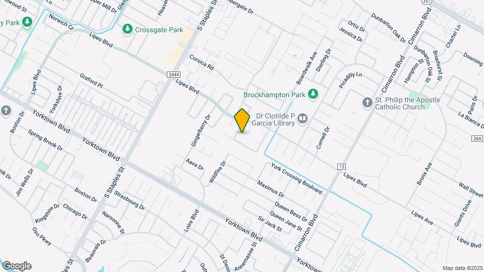 5933 Brightwood Dr Map and Location Details