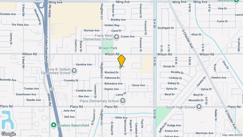 2121 Westhaven Ave Map and Location Details