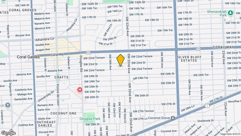 3277 SW 23rd Terrace Map and Location Details
