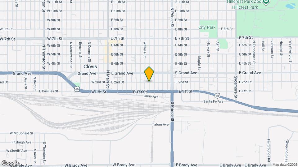 511 E 2nd St Map and Location Details