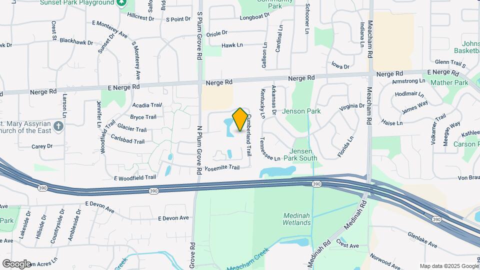 961 Cumberland Ct Map and Location Details