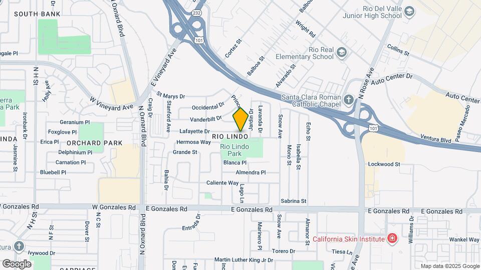 6 Princeton Ave Map and Location Details