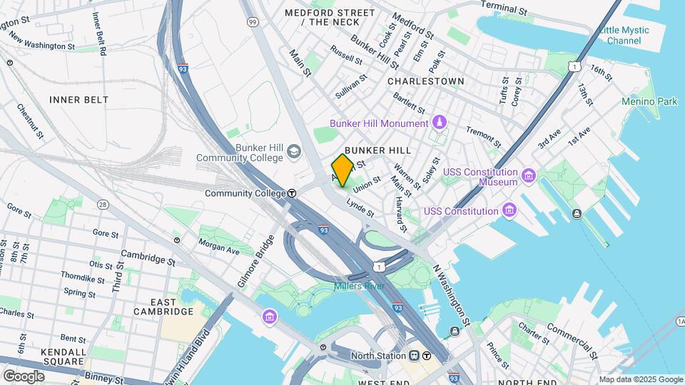 76 Washington St Map and Location Details