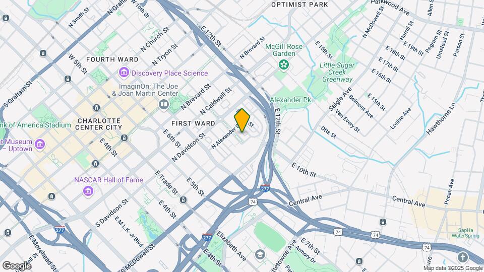 719 E 9th St Map and Location Details