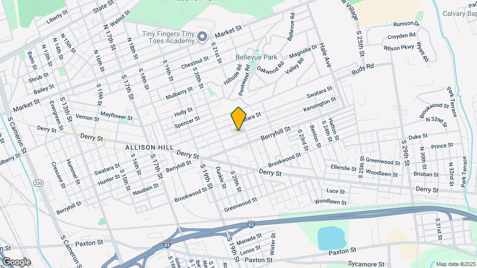2039 Kensington St, Unit A Mapa y Detalles de la Ubicación