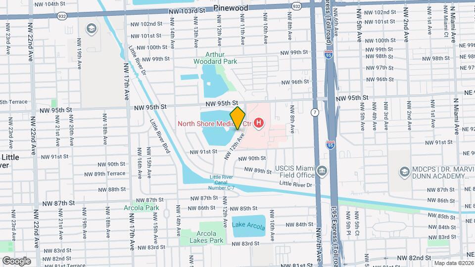 9240 NW 12th Ave Mapa y Detalles de la Ubicación