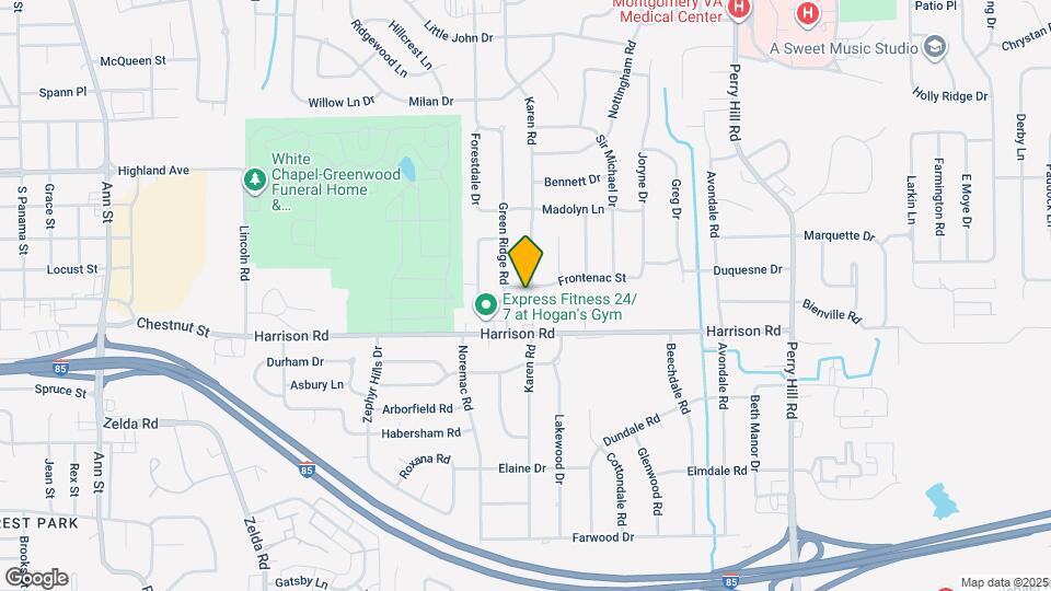 950 Karen Rd Map and Location Details