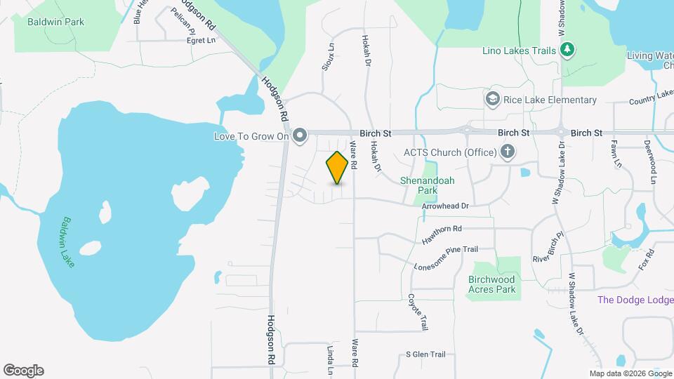 6421 Ojibway Path Map and Location Details