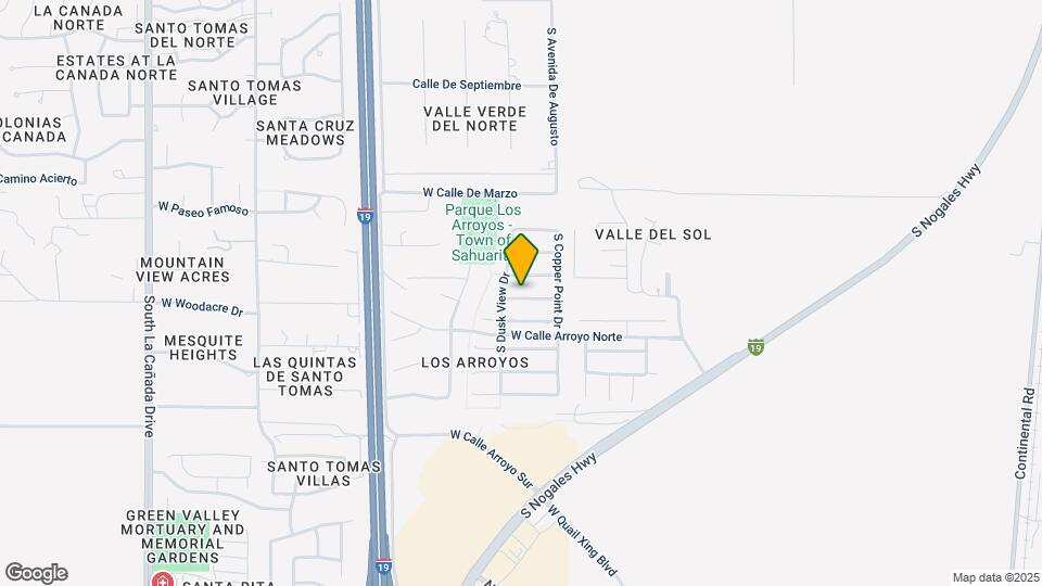 702 W Desert Blossom Dr Mapa y Detalles de la Ubicación