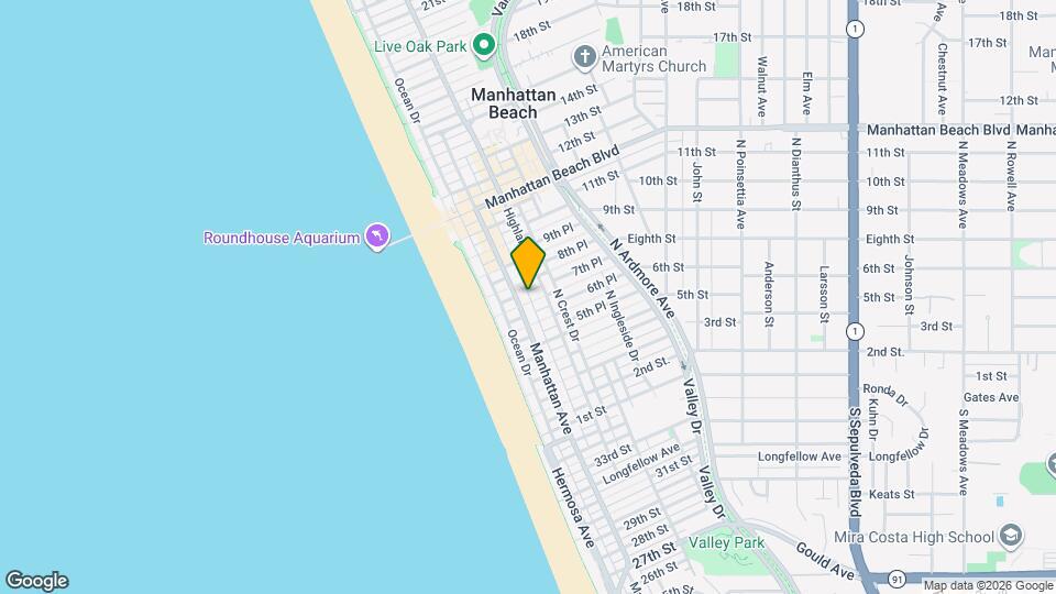 703 Bayview Dr Map and Location Details