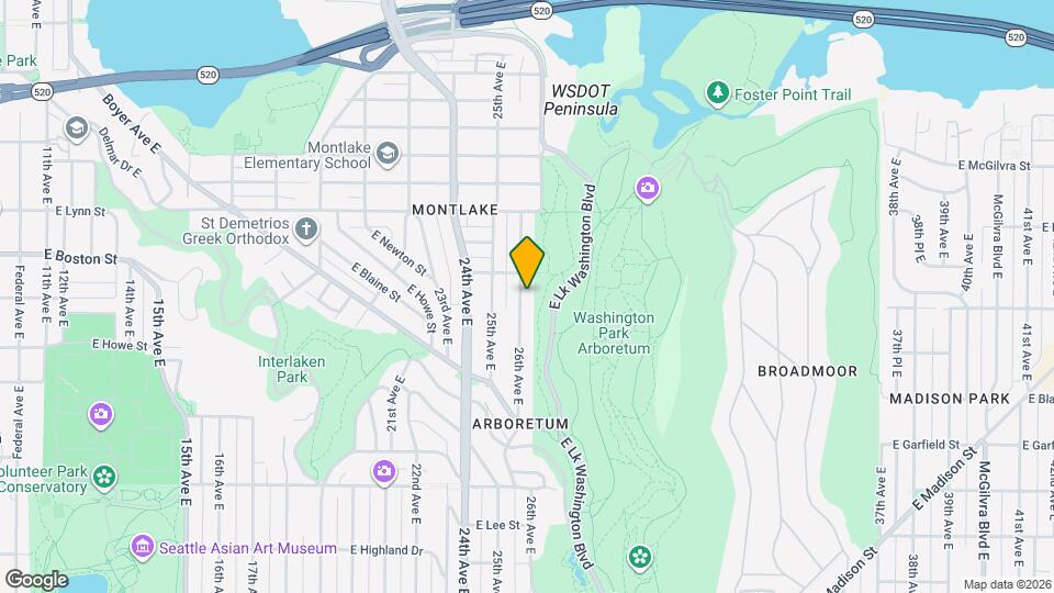 1952 26th Ave E Map and Location Details