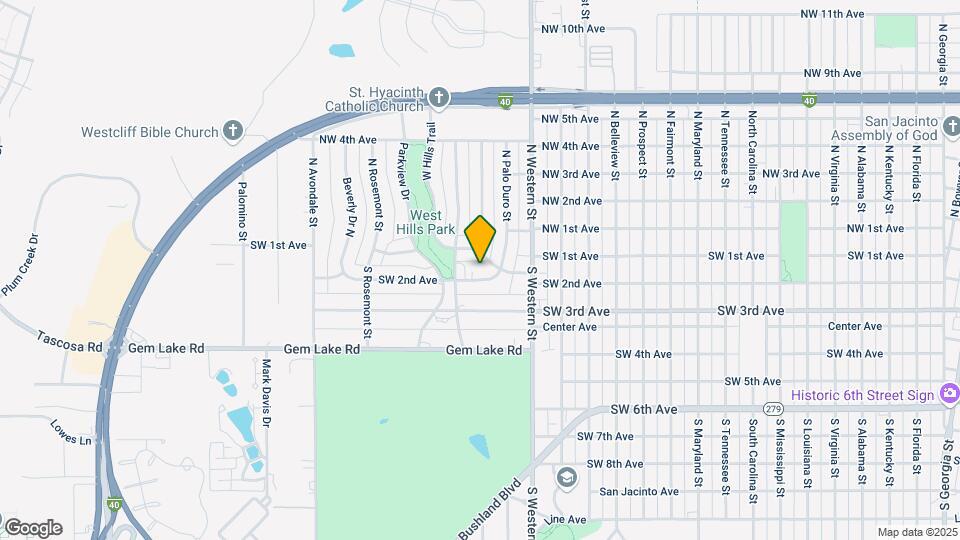 4222 SW 2nd Ave-Unit -E Map and Location Details