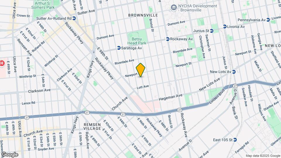 476 Herzl St Map and Location Details