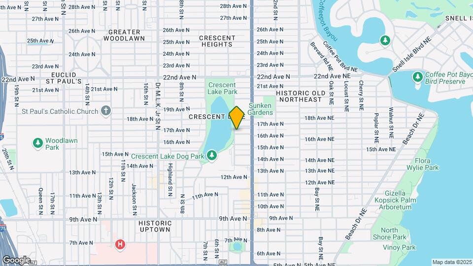 1601 5th St N Map and Location Details