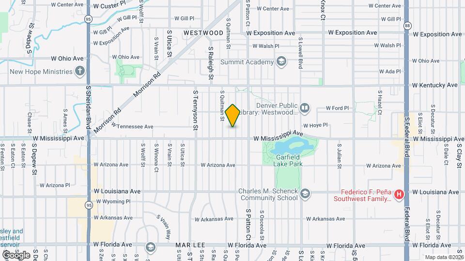 1065 S Perry St Map and Location Details