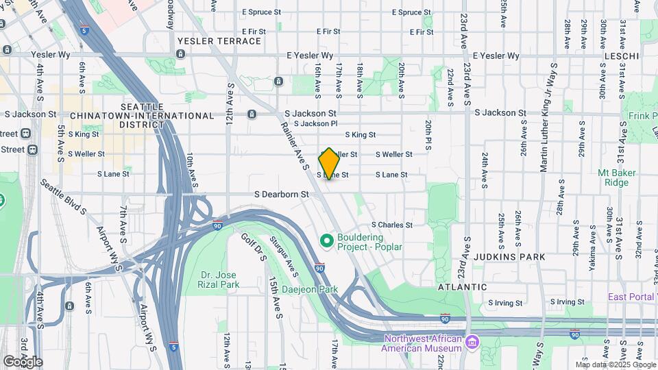 1614 S Dearborn St Map and Location Details