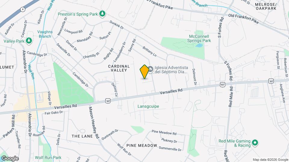 208 Linwood Dr Map and Location Details